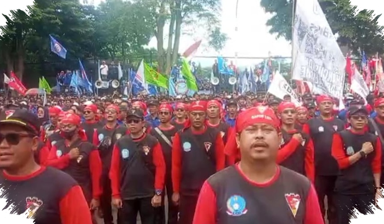 Buruh Jabar Siap Memadati Monas, Tekanan PHK dan Industri Lesu Mereka Bawa ke Jakarta