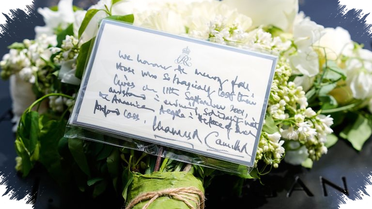 Di Memorial 9/11, Charles Dan Camilla Tegaskan Solidaritas Inggris-Amerika Lewat Pesan Tulis Tangan