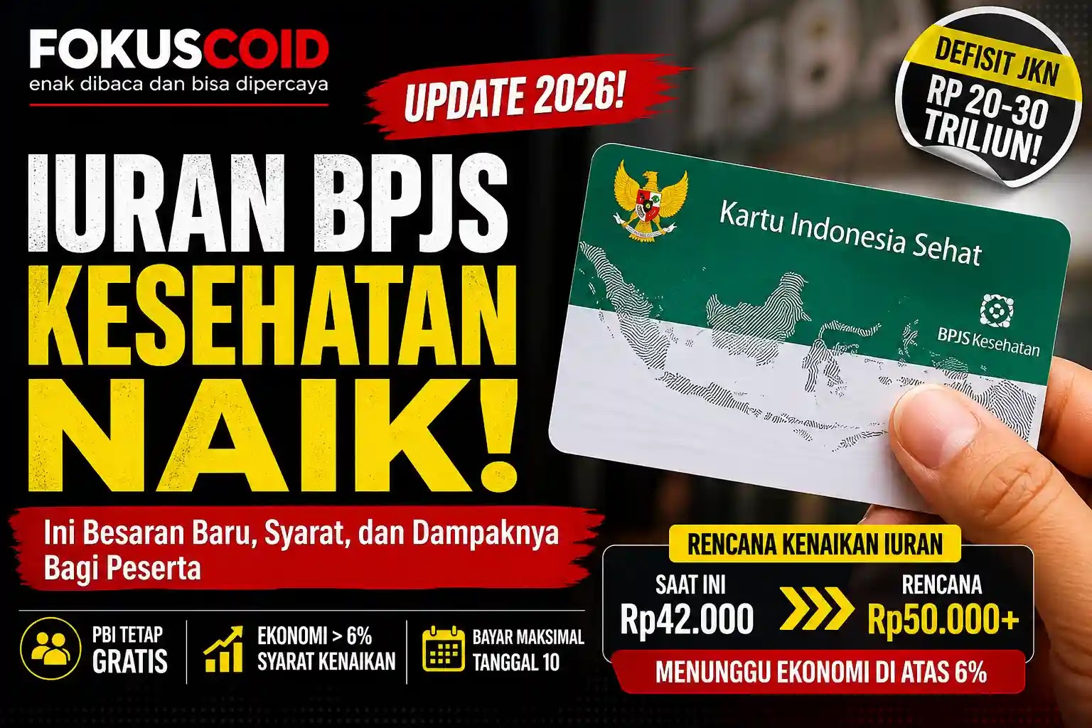 Skema Iuran BPJS Masih Dikaji, Peserta Mampu Paling Berpeluang Menanggung Kenaikan 2026