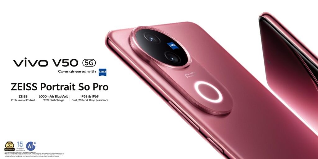 Kamera ZEISS, Baterai 6000 mAh, Dan Desain Mewah Vivo V50 5G Masih Sulit Ditandingi di Kelas Rp5 Jutaan