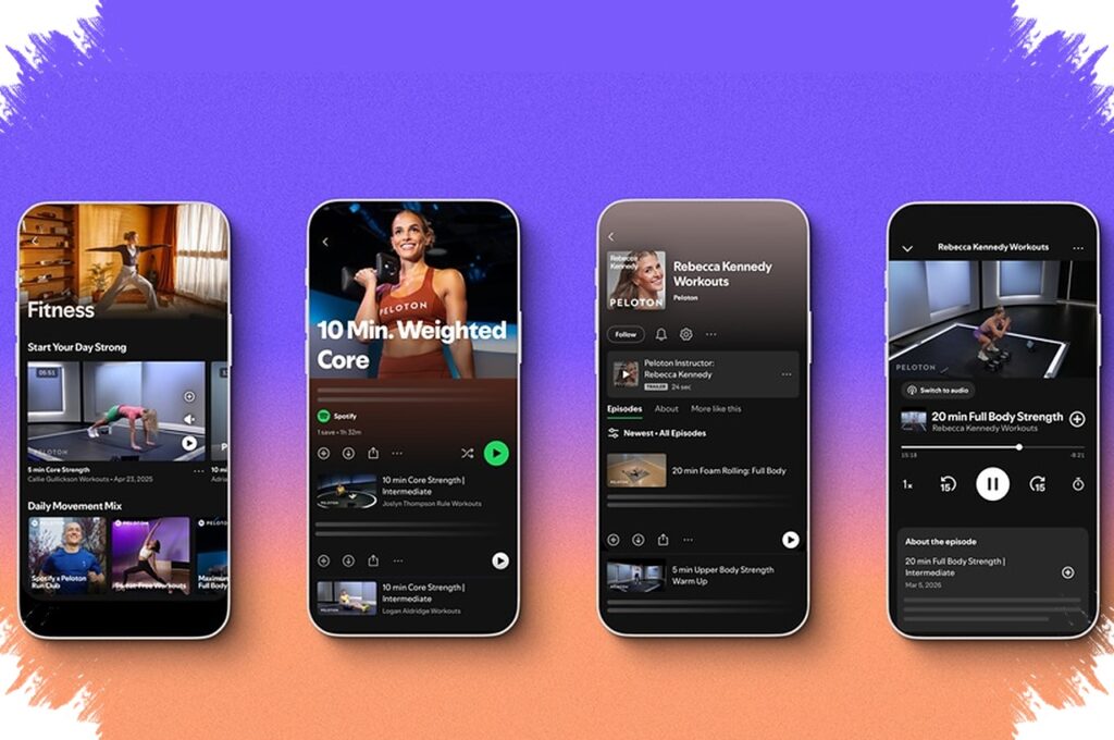 Spotify Perluas Layanan Ke Kebugaran, Peloton Dan Video Workout Kini Ada Di Satu Aplikasi