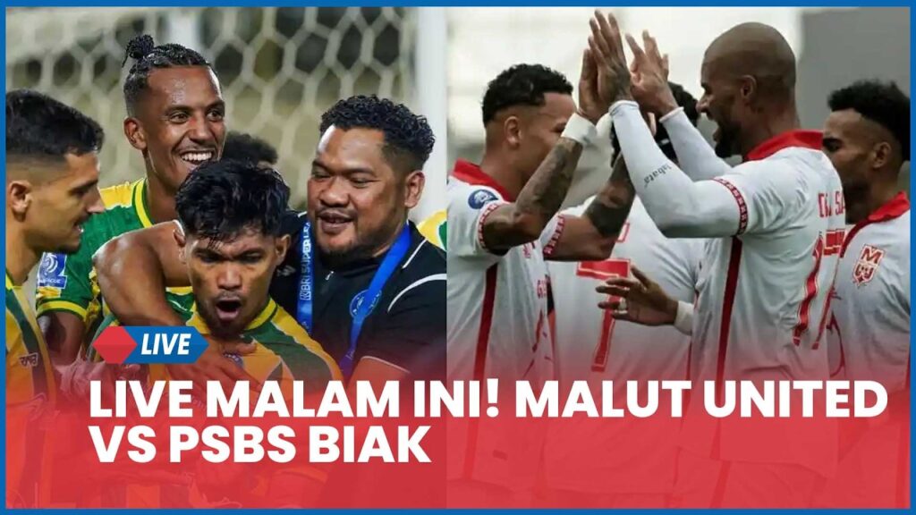 Pesta Tujuh Gol Malut United di Sleman, PSBS Biak Tak Berkutik Hingga Akhir