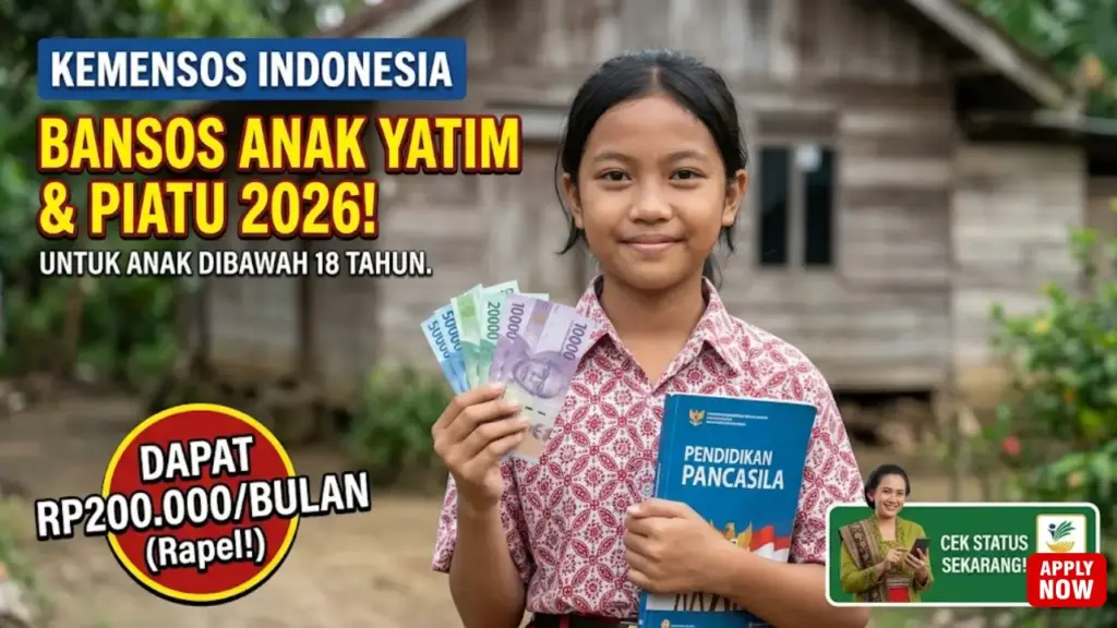 Rp200 Ribu Per Bulan untuk Anak Yatim, Kemensos Mulai Salurkan ATENSI YAPI 2026