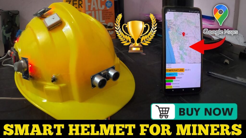GPS, Sensor Gas, dan Detak Jantung Ditanam di Helm Tambang UWIKA untuk Pantau Keselamatan Real-Time