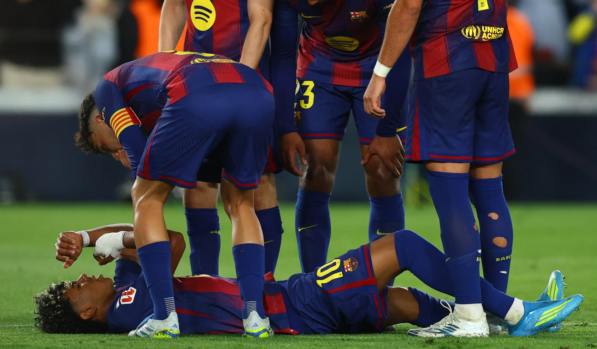 Barcelona Cemas Setelah Yamal Terserang Hamstring, Spanyol Menanti Kabar Menuju Piala Dunia 2026