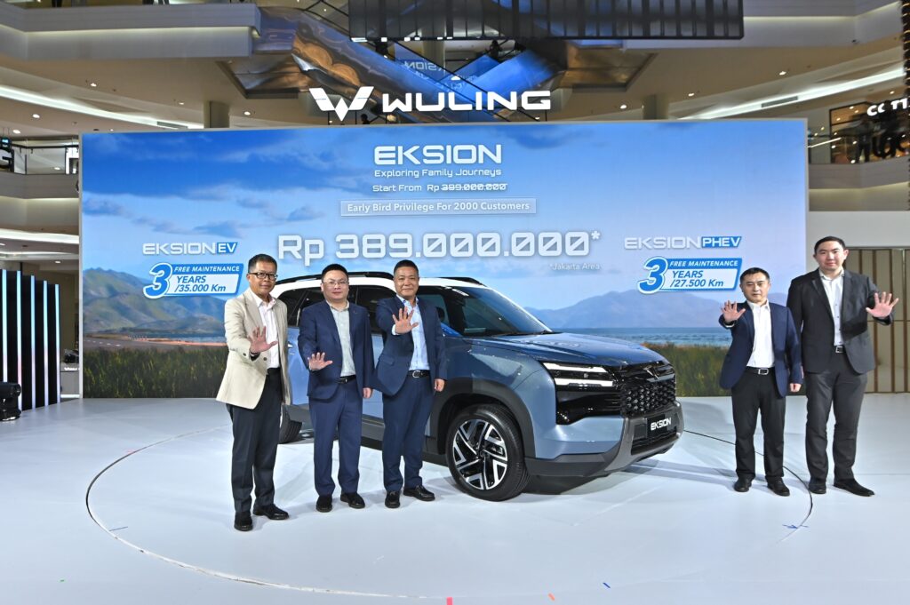 Wuling Eksion Bawa Pilihan EV dan PHEV, SUV 7 Penumpang dengan Jarak Tempuh Hingga 1.000 Km