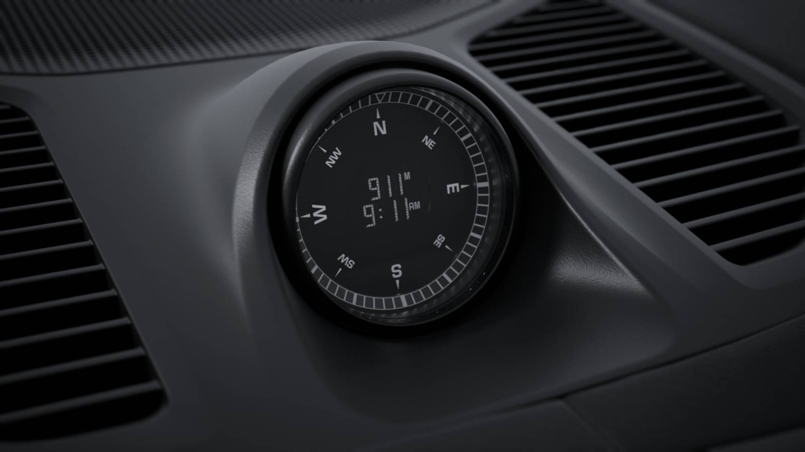 Panel Mobil Porsche Bisa Menyala untuk Menunjukkan Sisa Baterai, Strip Balap Ikut Berubah di Sport Mode