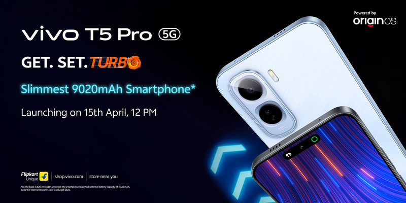 Baterai 9.020mAh di vivo T5 Pro, Bodinya Tetap Tipis 8,25 Mm dan Dapat 90W