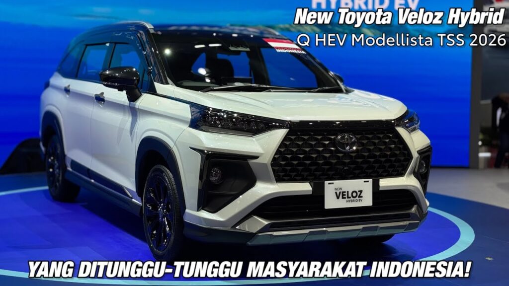 MPV 7 Penumpang Dengan Efisiensi 28,9 Km/L, Toyota Veloz Hybrid 2026 Dibuka Mulai Rp308 Juta