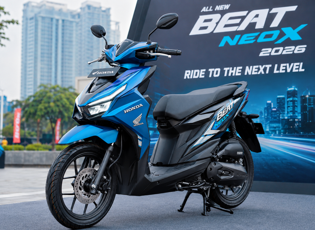 Cicilan Honda BeAT NeoX 2026 Mulai Rp780 Ribu, Fitur Baru Bikin Skutik Murah Terasa Naik Kelas