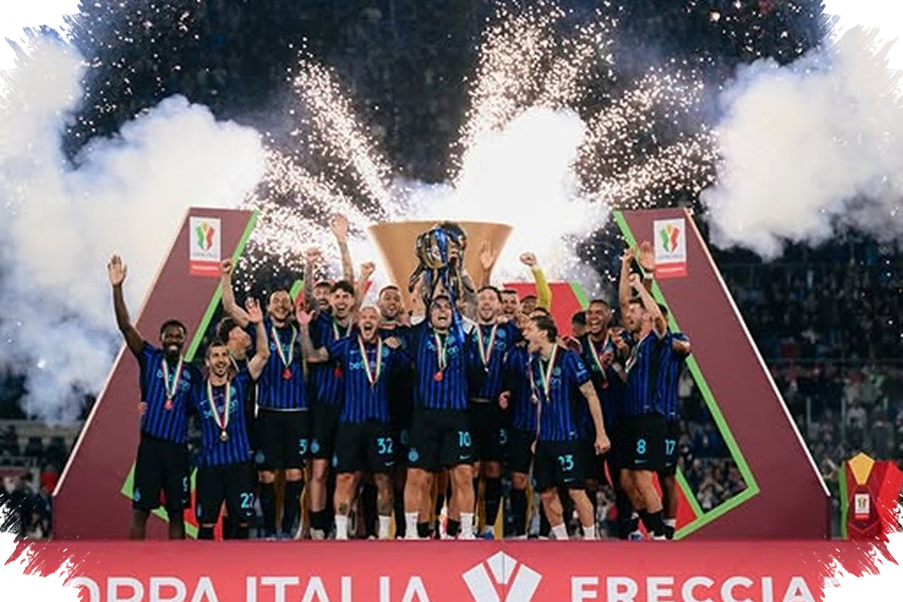 Trofi Coppa Italia Ke-10 Jadi Milik Inter, Chivu Langsung Sempurna di Musim Pertama