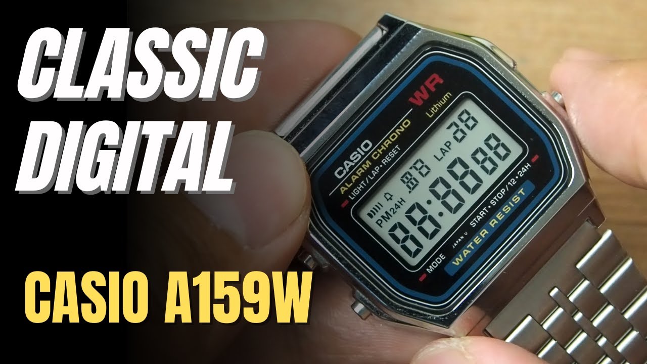 Casio A159WE-1 Kini Lebih Mudah Didapat di Eropa, Bracelet Metalnya Bisa Diatur