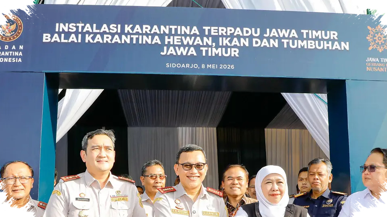 Satu Kawasan untuk Karantina Hewan, Ikan, dan Tumbuhan, Jatim Siap Pangkas Jalur Dagang