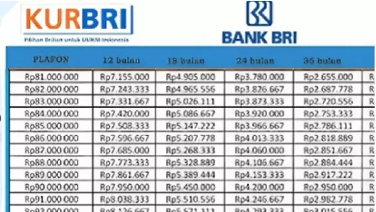 Bunga Ringan dan Plafon Luas KUR BRI 2026, Ini Syarat yang Sering Menentukan Kelancaran Pengajuan