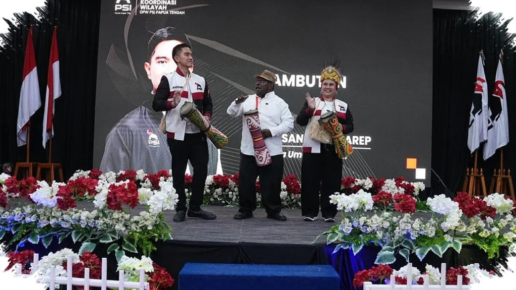 Kaesang Targetkan PSI Menang Di Papua Tengah, Teriakan Nama Jokowi Warnai Pelantikan Di Nabire