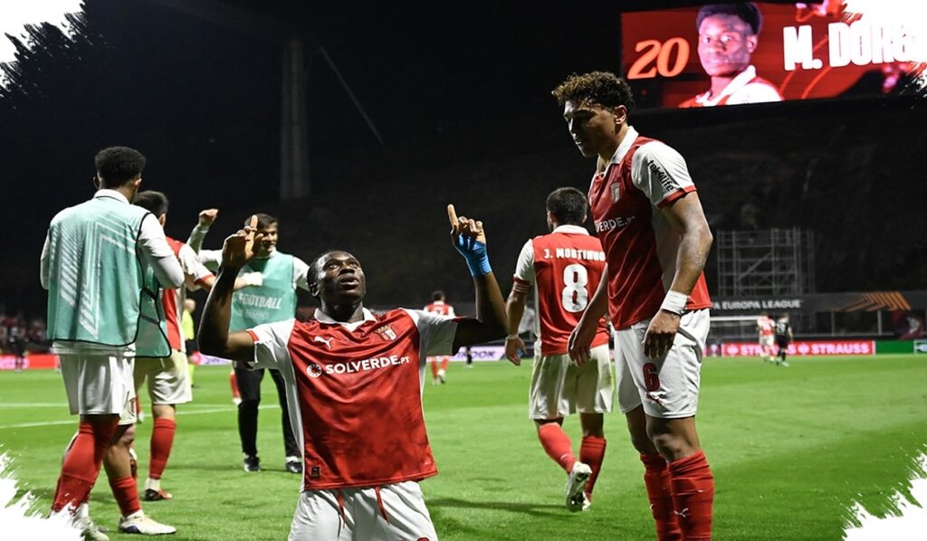 Braga Selamatkan Kemenangan di Ujung Laga, Freiburg Pulang Dengan Beban Berat