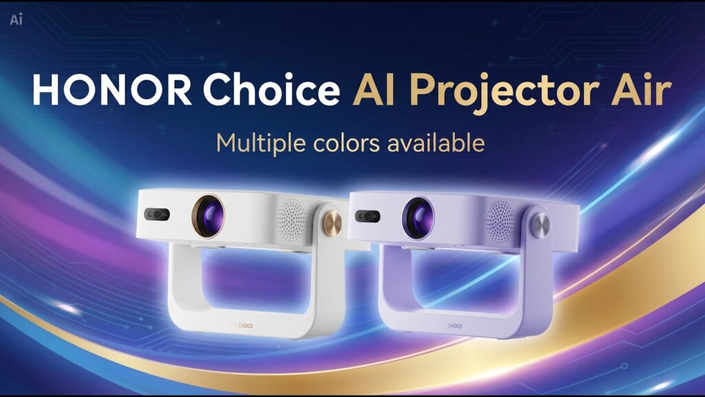 Honor Choice AI Projector Pro Dibanderol Lebih Rendah, Tetap 1080p Dengan Auto-Focus