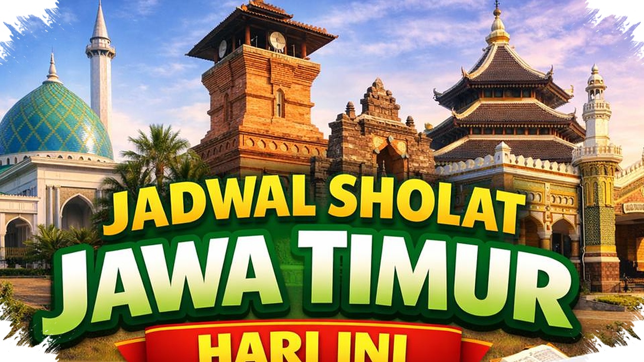Pacitan Paling Lambat, Selisih Menit Jadwal Salat Jawa Timur 18 Mei 2026 Terasa Penting