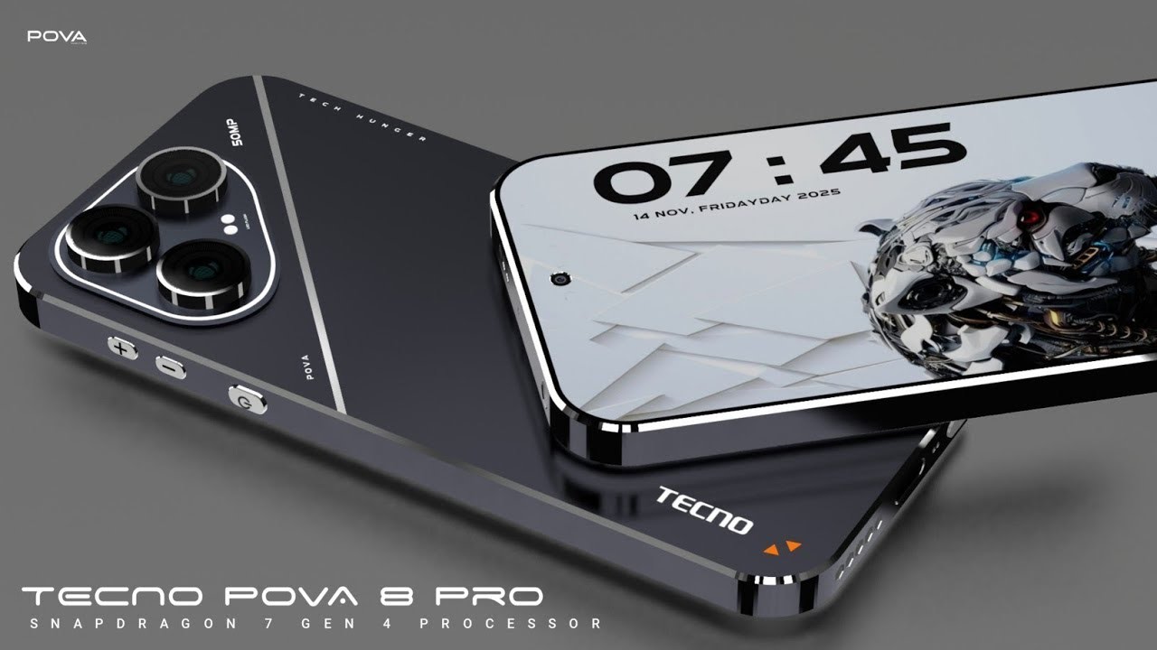 RAM 12GB dan Baterai 6.500mAh Tecno Pova 8 Pro Mulai Terkuak, Siap Tantang Kelas Menengah Gaming