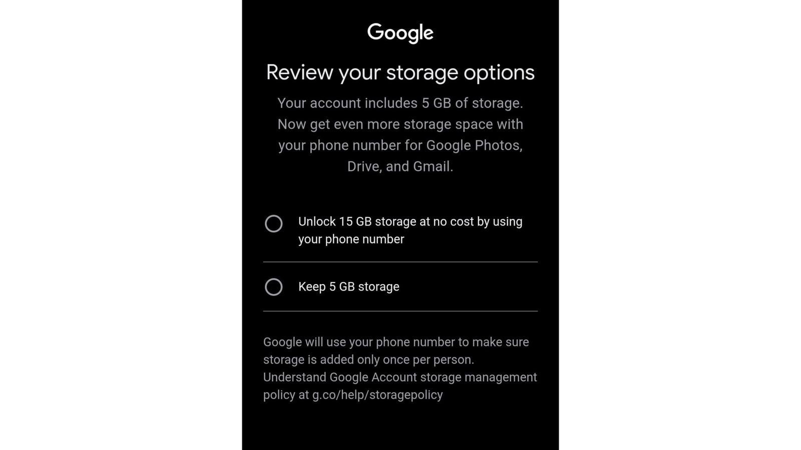Akun Baru Google Bisa Cuma Dapat 5GB, Verifikasi Nomor Jadi Kunci Untuk 15GB Penuh