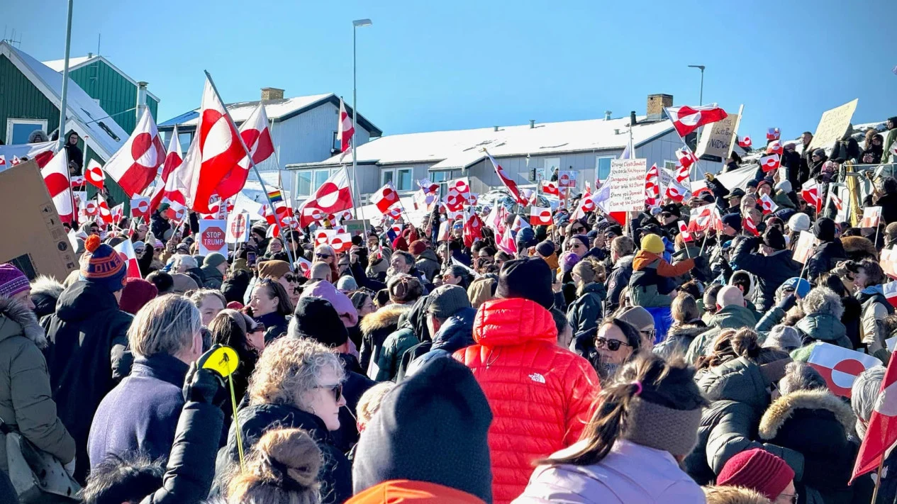 Pemerintah Greenland Absen, Resepsi Konsulat Baru AS Digeruduk Penolakan di Nuuk