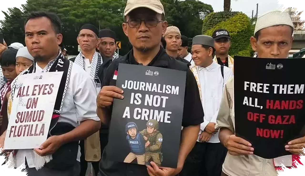 Sembilan WNI Relawan Gaza Sudah Dibebaskan, Massa Tetap Desak Israel Buka Akses Kemanusiaan