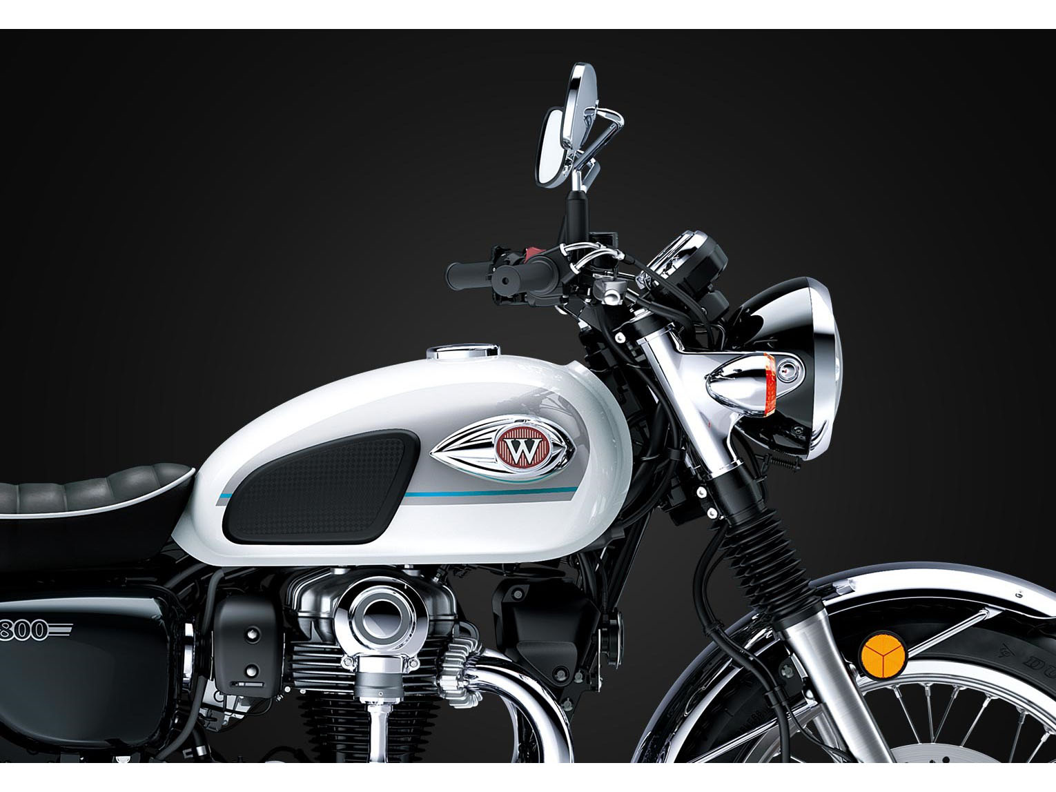 Kawasaki W800 2026 Dibanderol Rp 322,5 Juta, Motor Klasik Dua Silinder yang Tetap Memikat