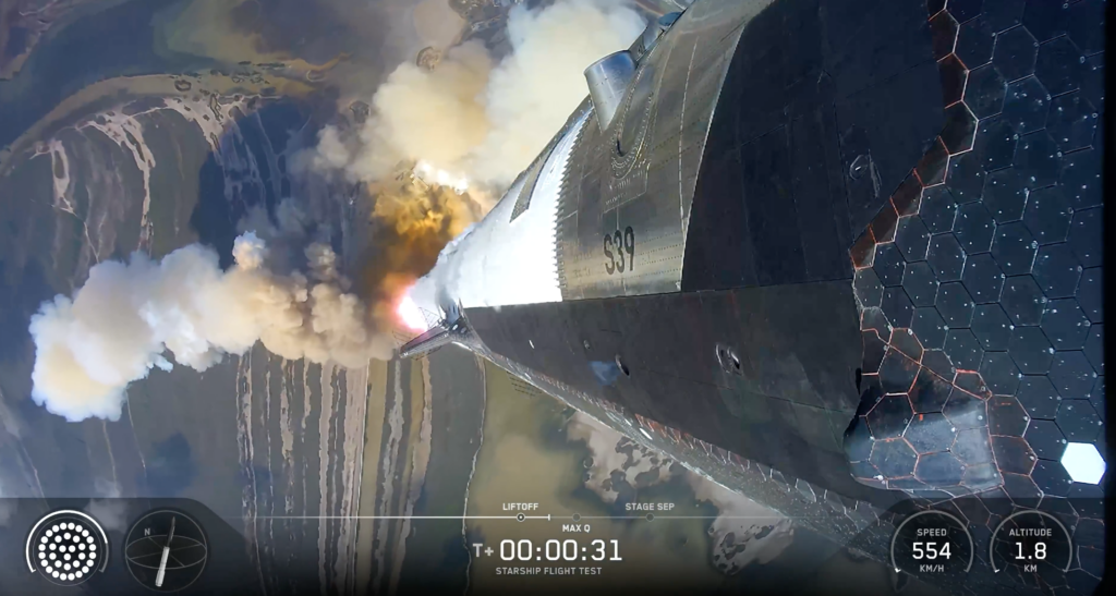 Meski Satu Mesin Hilang, Starship V3 Tetap Sampai Ke Angkasa Dalam Flight 12