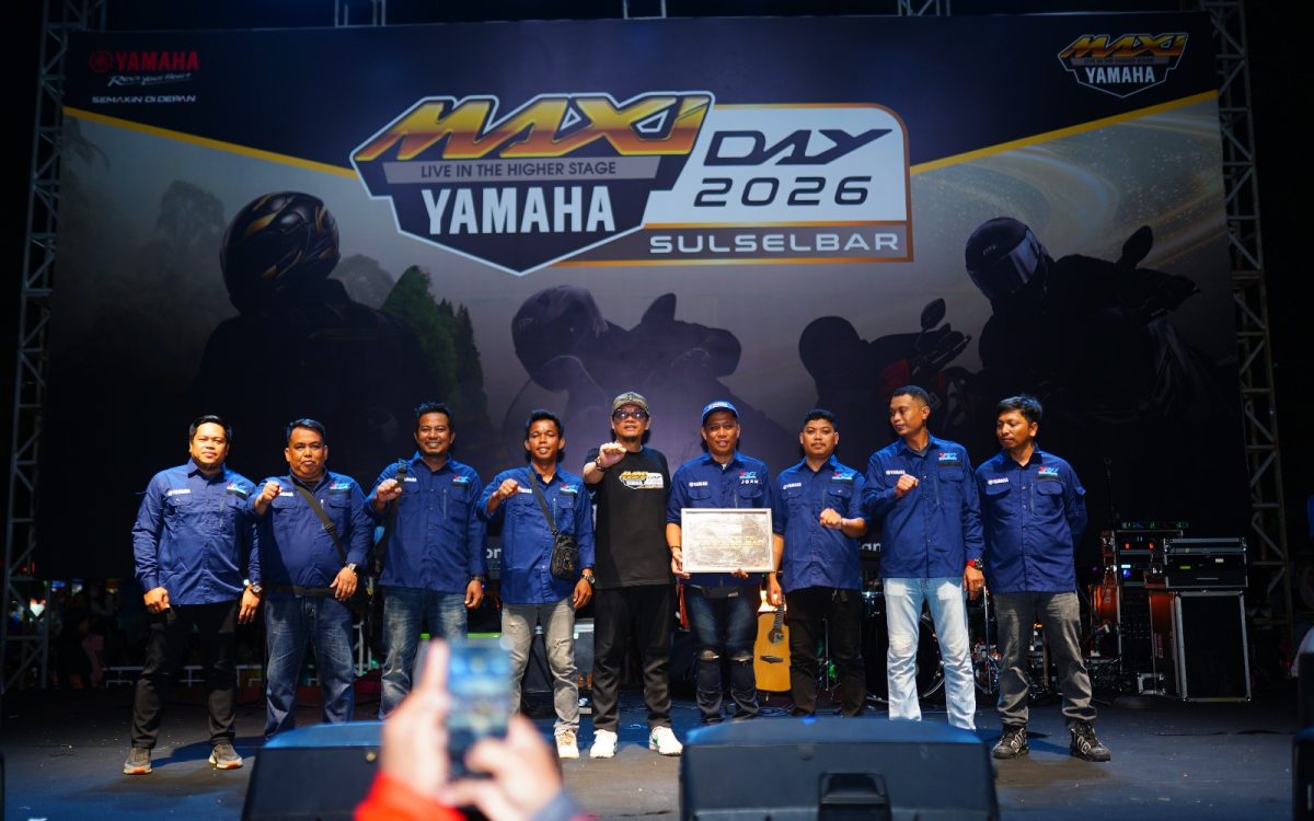 Ribuan Riders Padati Bone, Maxi Yamaha Day 2026 Buka Rangkaian Nasional More Than Ride