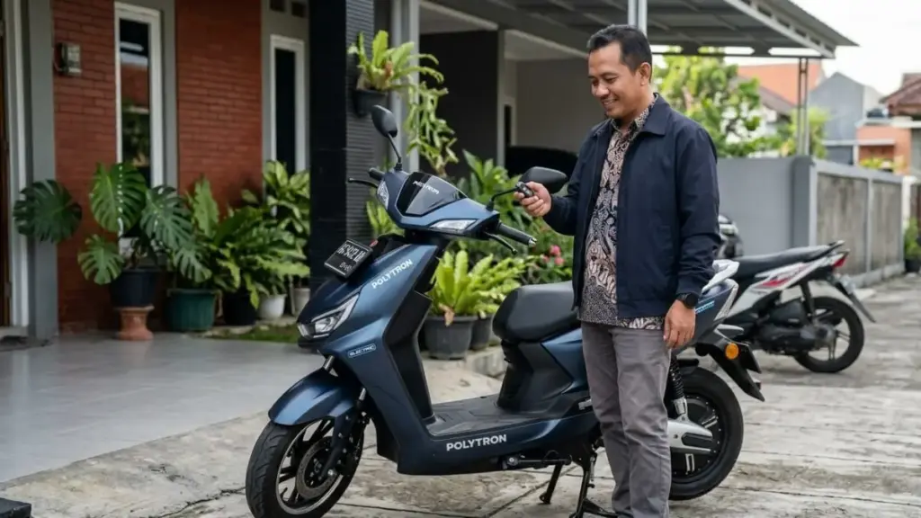 Polytron Fox Air Rp16 Jutaan Masih Tahan 26 Ribu Km, Biaya Pakainya Tetap Ringan