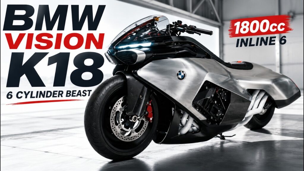 Mesin Enam Silinder 1.800 cc Jadi Pusat Desain, BMW Vision K18 Tembus Batas Touring Biasa