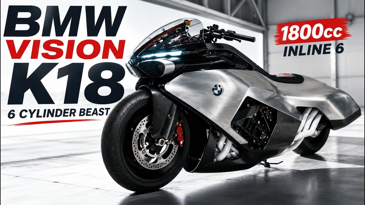 Mesin Enam Silinder 1.800 cc Jadi Pusat Desain, BMW Vision K18 Tembus Batas Touring Biasa