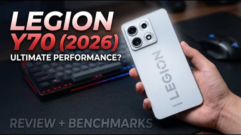 Layar 7.000 Nits Dan AI Gaming, Legion Y70 2026 Siap Menggoyang Ponsel Gaming