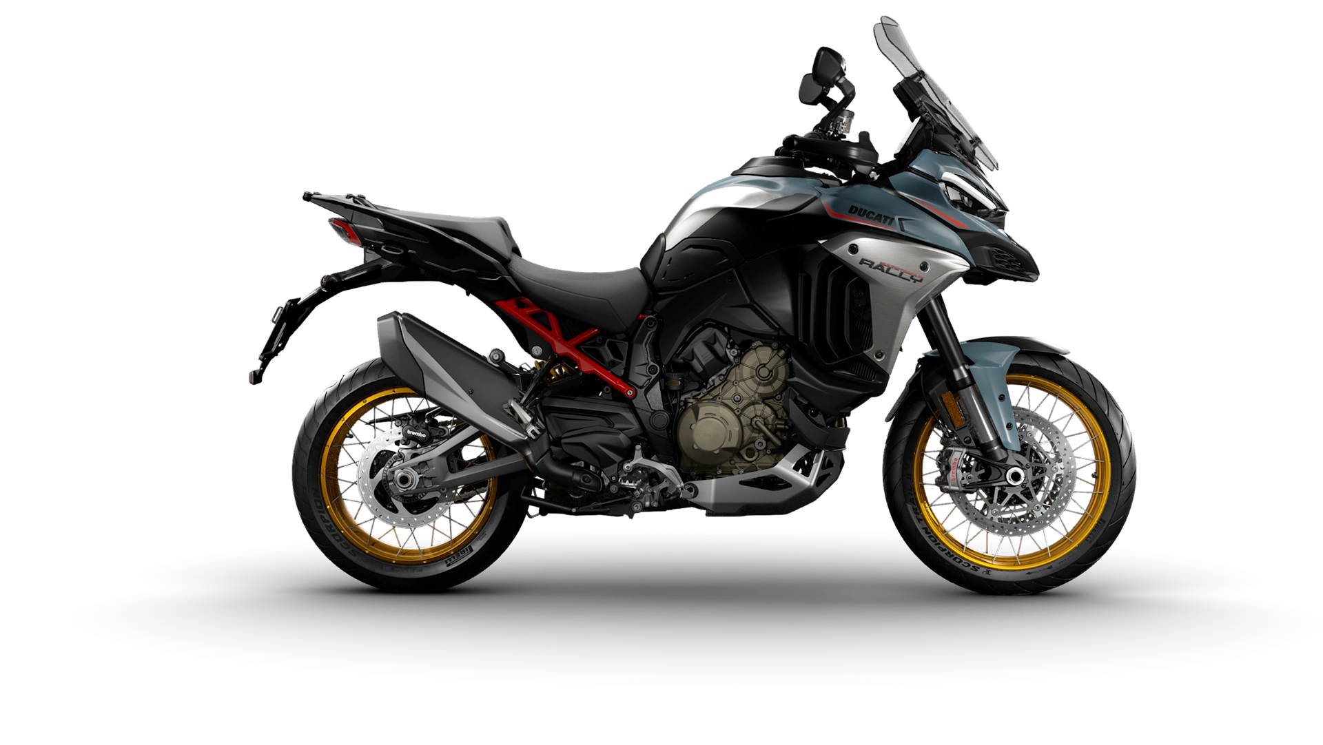 Tangki 30 Liter Dan Mesin 170 HP, Ducati Multistrada V4 Rally Siap Tempuh Jarak Sangat Jauh
