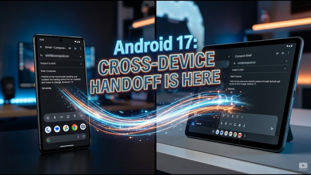Continue On di Android 17, Handoff Antarperangkat Kini Lebih Mulus dari Ponsel ke Tablet