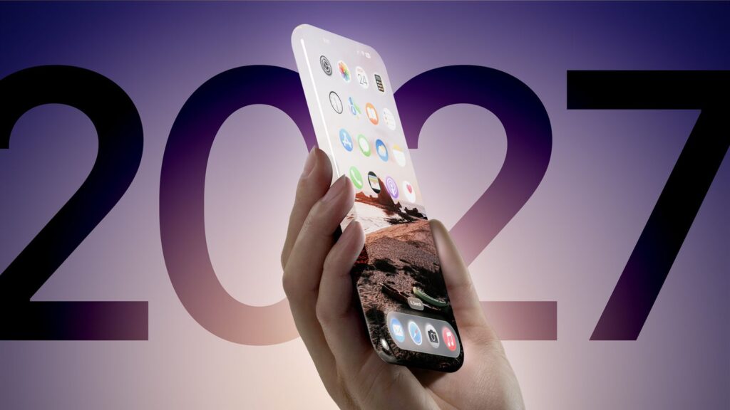 Apple Uji Desain iPhone 20 Tahun Yang Berbeda Total, Layar Melengkung dan Face ID Di Bawah Panel