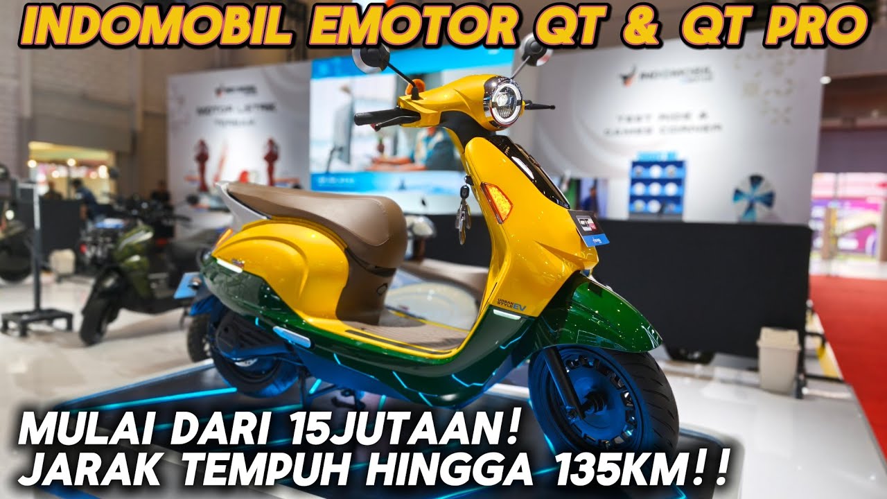 QT dan QT Pro Tiba Di Surabaya, Skuter Listrik Rp16,9 Juta Ini Sasar Kebutuhan Komuter Harian