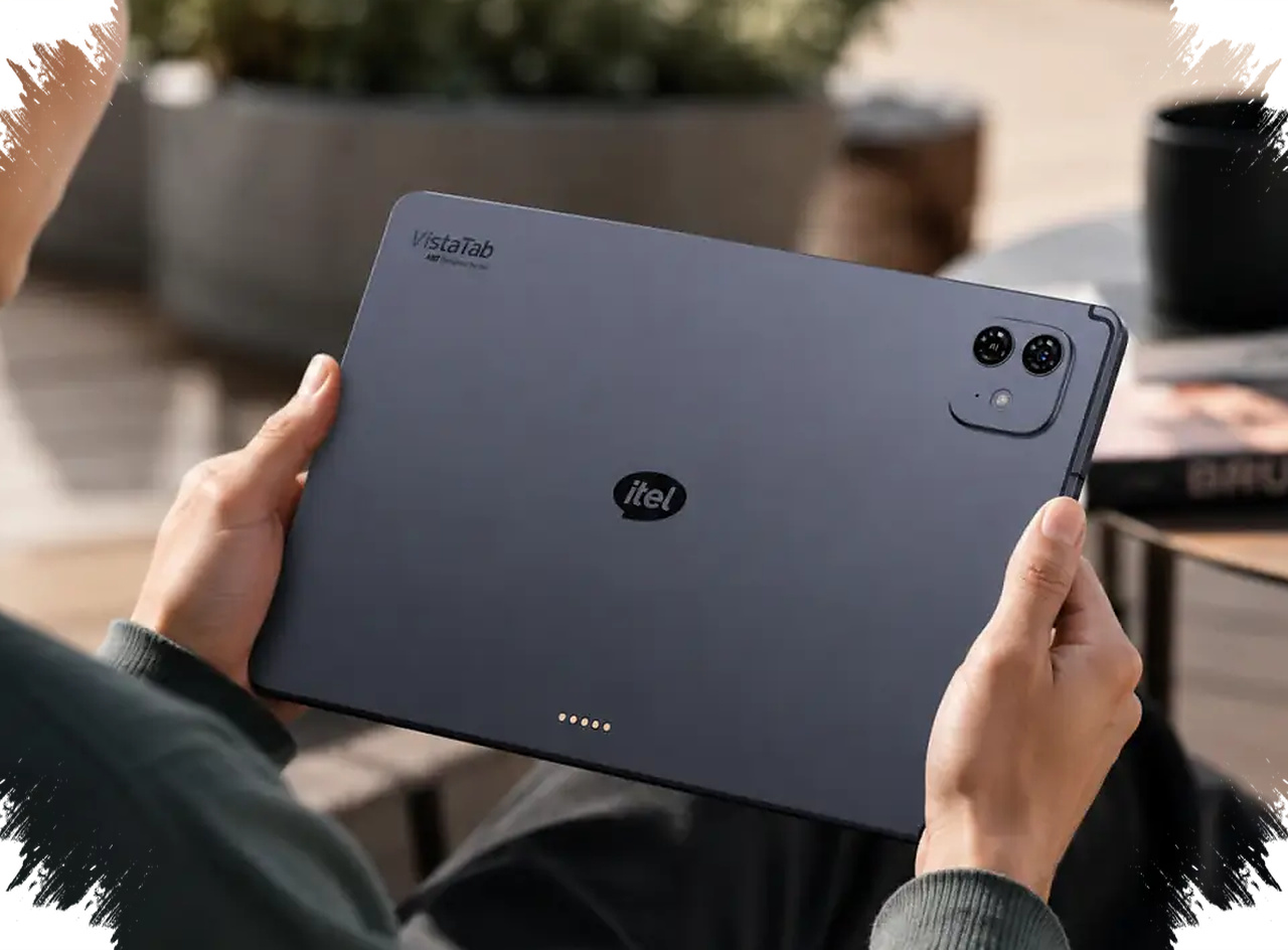 Layar Lebar untuk Kerja, Tablet Ringkas untuk Gaming, itel Bagi VistaTab 30 Sesuai Kebutuhan