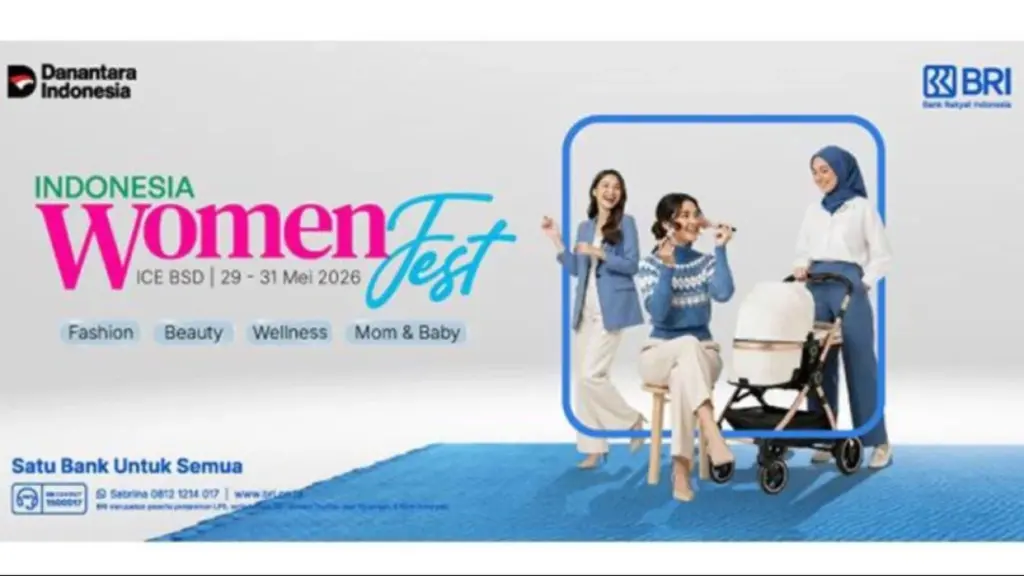 Workshop Rp10 Ribu Dan Konser Barisan Depan, Promo BRI Ramaikan Indonesia Women Fest Di ICE BSD