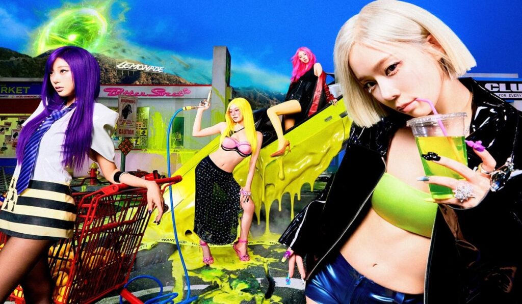 Lemonade Tunjukkan Sisi Paling Tegas Aespa, Nuansa Retro Mod Menggeser Citra Futuristiknya