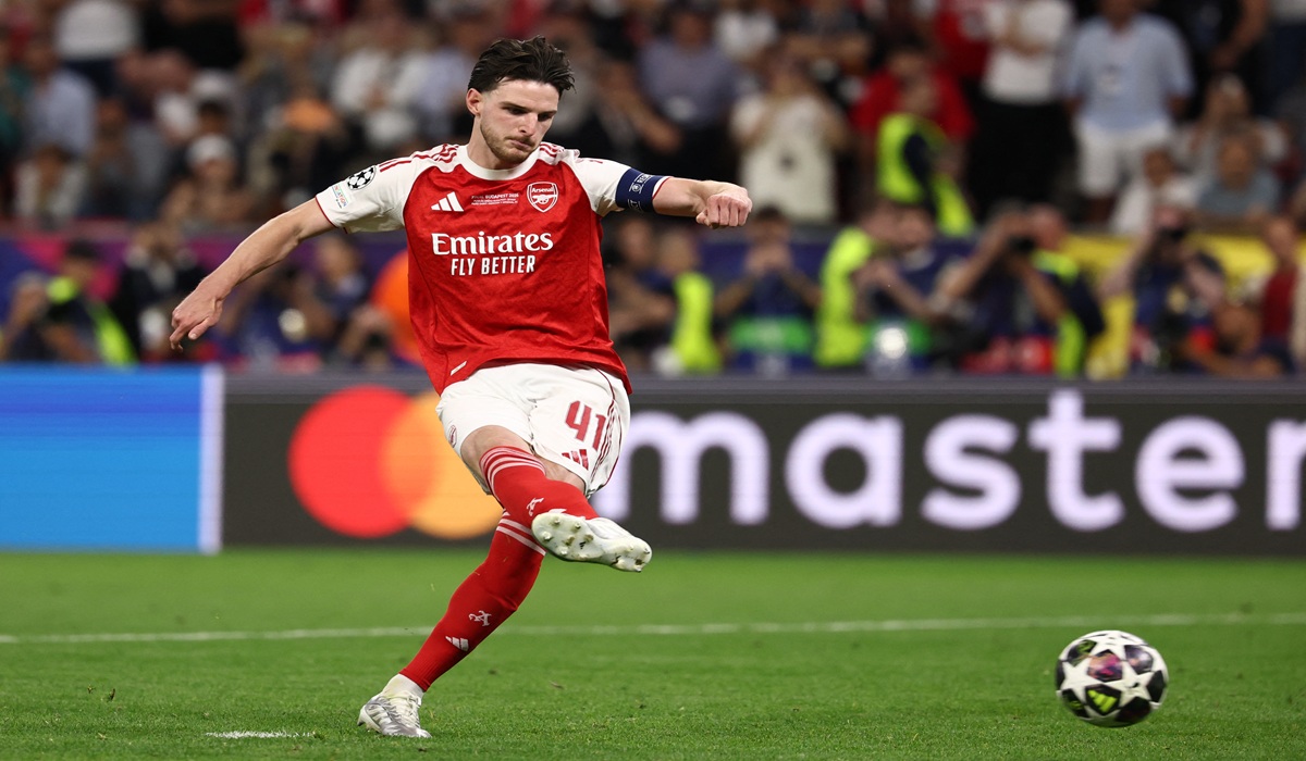 Adu Penalti Hancurkan Mimpi Arsenal, Declan Rice Tegaskan Tim Tetap Satu Dalam Menang dan Kalah