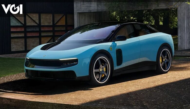 Interior Luce Nyaris Tanpa Plastik, Ferrari Pakai Kaca Dan Aluminium Untuk EV Pertama Mereka