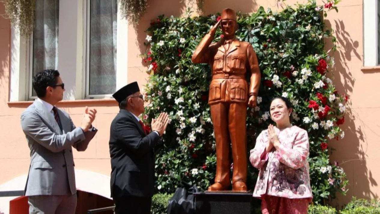 Di KBRI Roma, Patung Soekarno Tegakkan Kembali Semangat Diplomasi Bebas Aktif