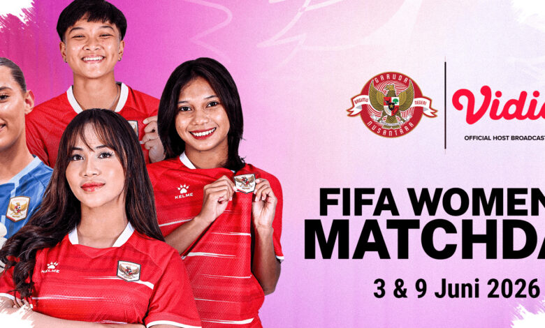 Vidio Jadi Satu-Satunya Tempat Nonton Dua Laga Timnas Putri Indonesia di Bandung, Lawan Singapura dan Kamboja