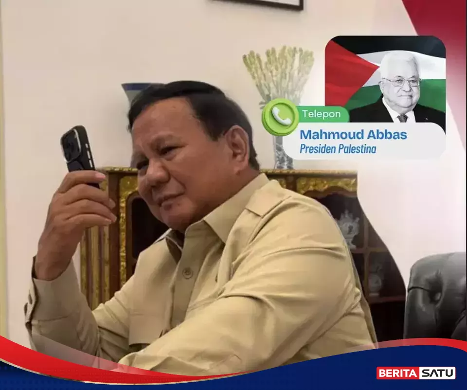 Prabowo Dapat Telepon Mahmoud Abbas, Dukungan Indonesia untuk Palestina Kembali Ditegaskan