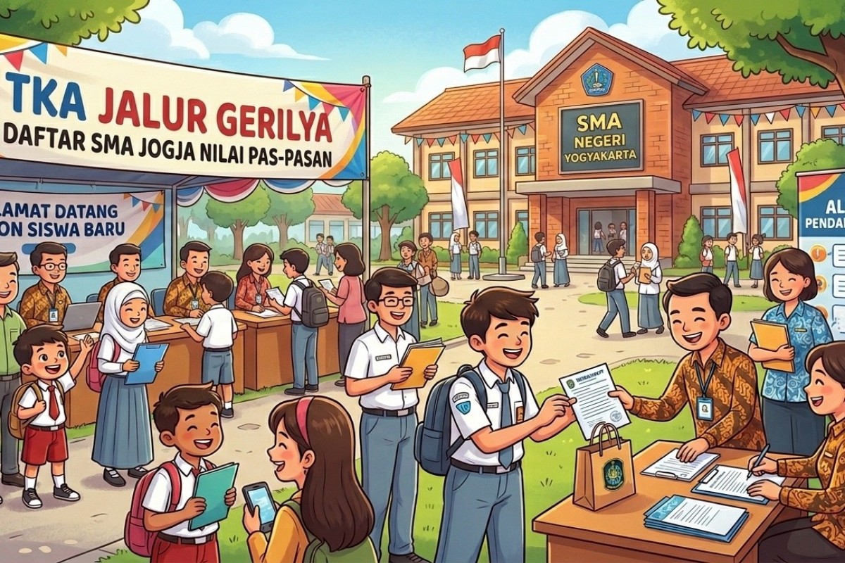 Nilai TKA Pas-Pasan Masih Bisa Lolos, Ini Jalur yang Paling Menentukan di Jogja