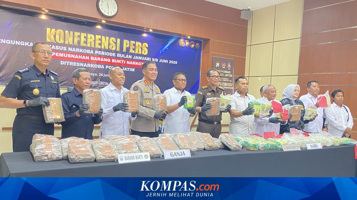 Jalur Darat Mendominasi, Polda Jatim Temukan Pola Baru Peredaran Narkoba