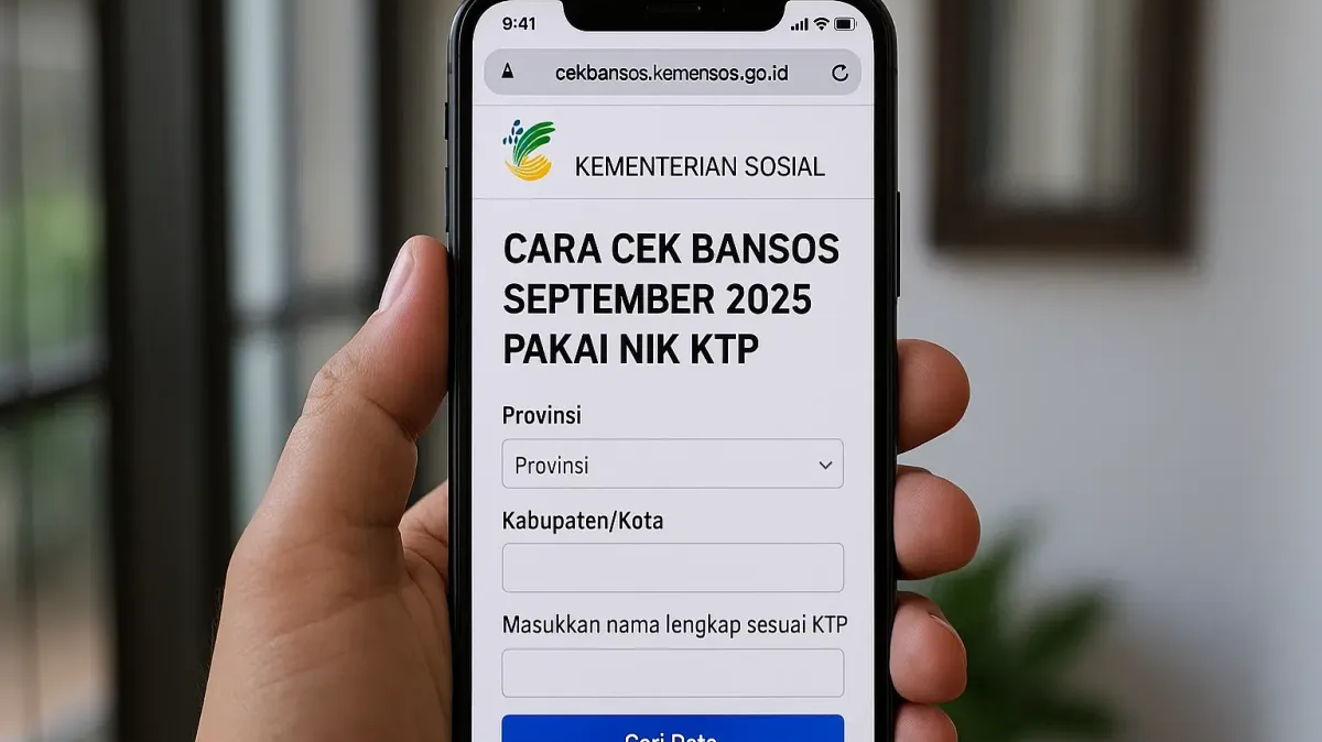Cek Bansos Kini Cukup Lewat NIK KTP, Penerima Tak Perlu Lagi ke Kantor Desa