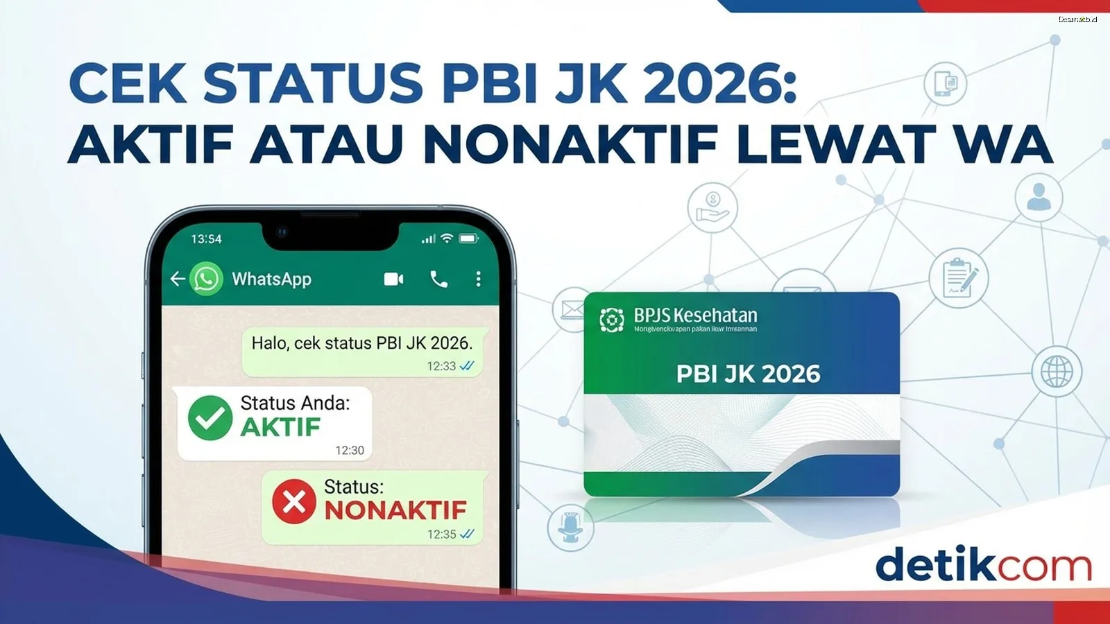 4 Cara Cek Status PBI JK Online, Aktiv atau Nonaktif Bisa Langsung Terdeteksi