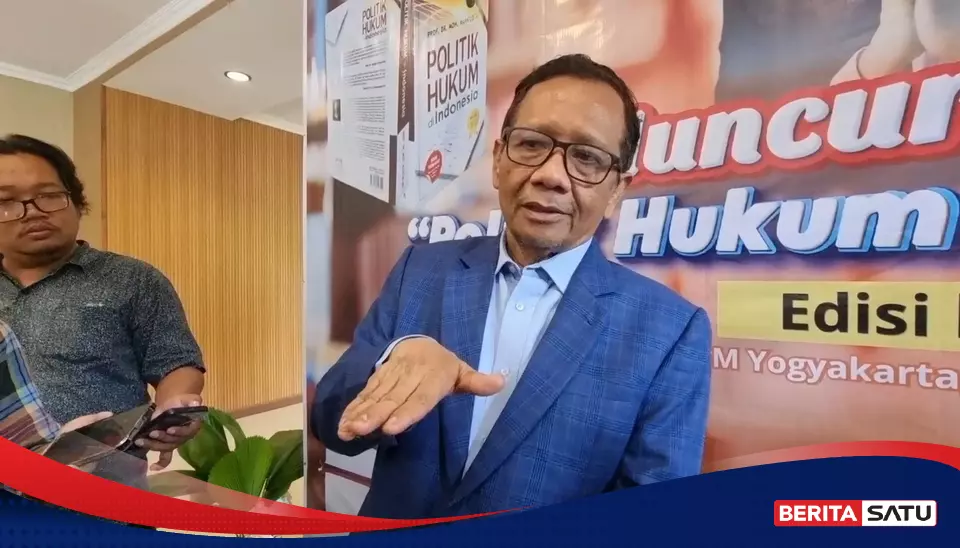 Mahasiswa Menolak UU Polri, Mahfud MD Nilai Wajar Karena Perubahan Belum Terlihat